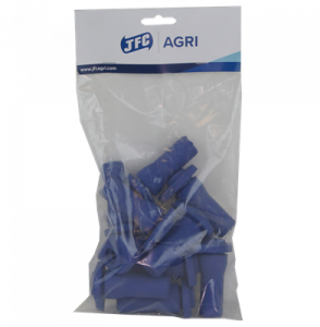 bag of blue teets suitable for calves