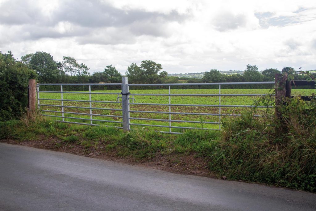 gates in a field